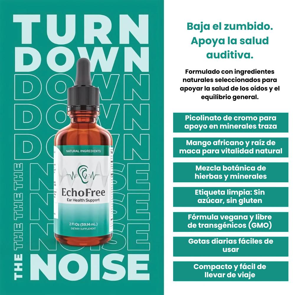 EchoFree Gotas Anti-Tinnitus
